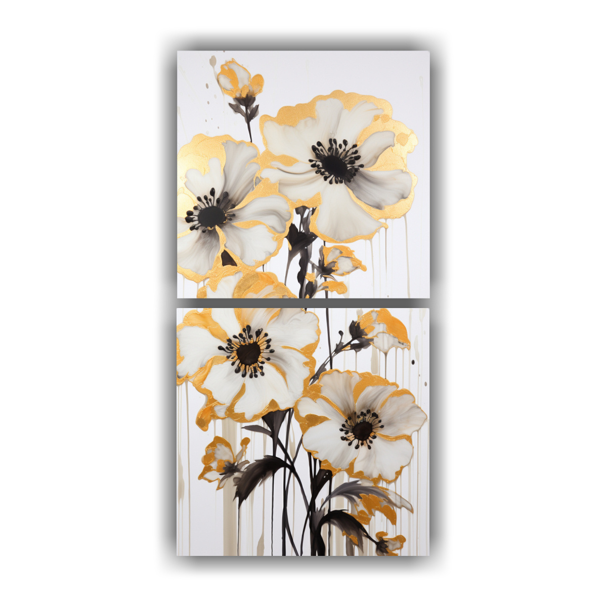 set-2-artes-patron-intenso-m-gico-pintura-acr-lica-sin-costuras-en-blanco-decoraci-n