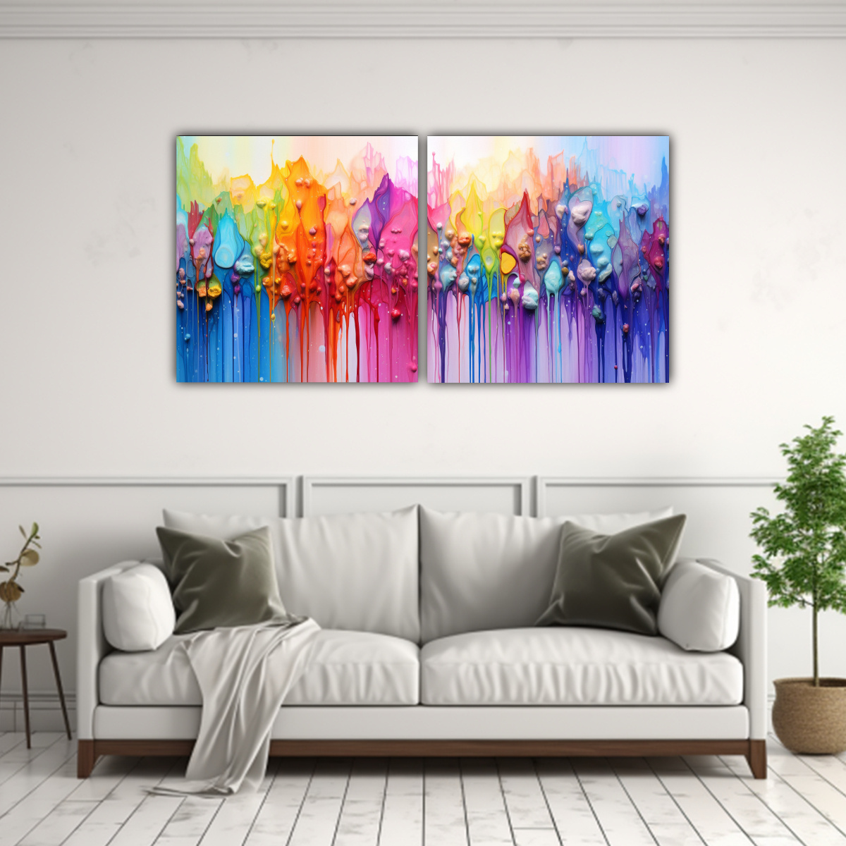 set-2-composiciones-de-patr-n-intenso-y-visual-en-colores-arco-ris-y-plateado-en-pinturas-decorativas-1