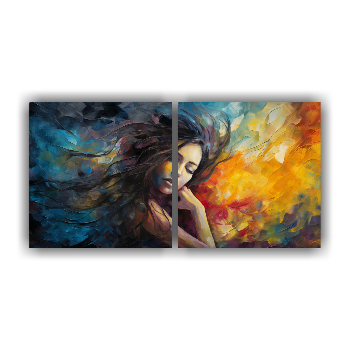 set-2-cuadros-decorativos-alegre-viaje-de-la-oscuridad-a-la-luz-capturando-la-transformaci-n