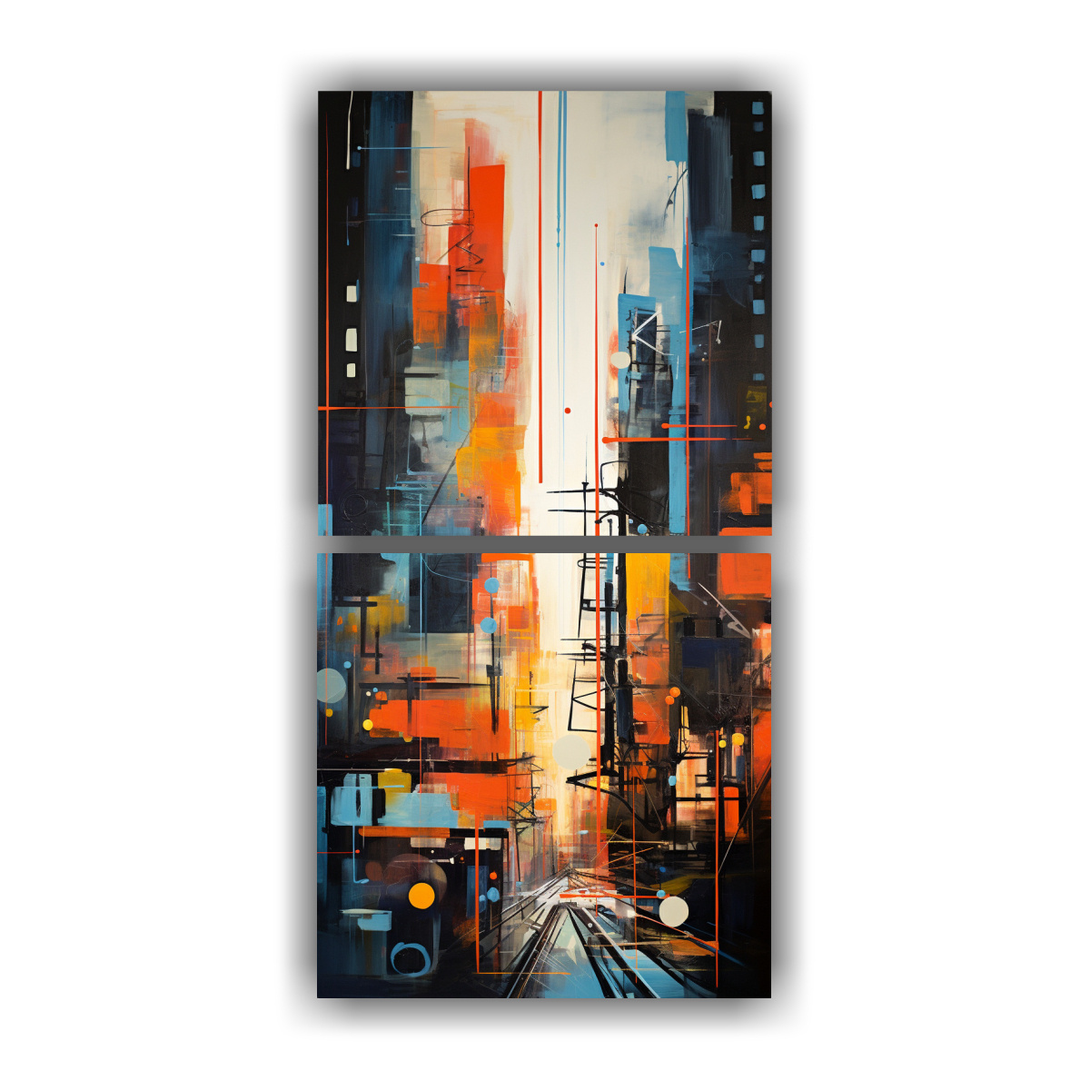 set-2-cuadros-decorativos-de-pared-cuadro-viva-abstracta-de-la-energ-a-de-una-ciudad-en-estilo
