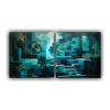 set-2-cuadros-decorativos-tonos-regalo-geometr-as-teal-y-azules