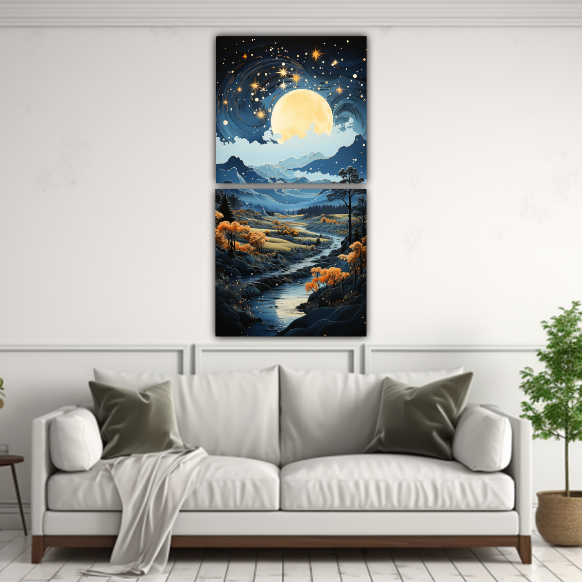 set-2-cuadros-inspiraci-n-colorido-en-la-monta-a-con-la-luna-1-1