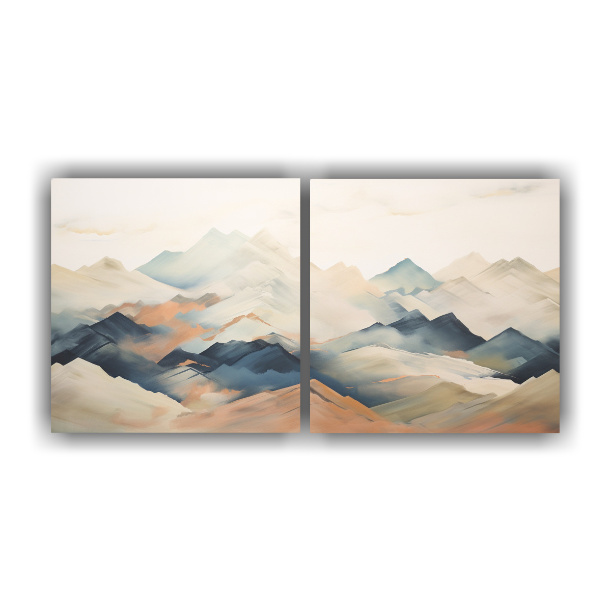 set-2-lienzos-de-tela-expresi-n-formaci-n-interpretaci-n-abstracta-de-un-sereno-paisaje-monta-oso-