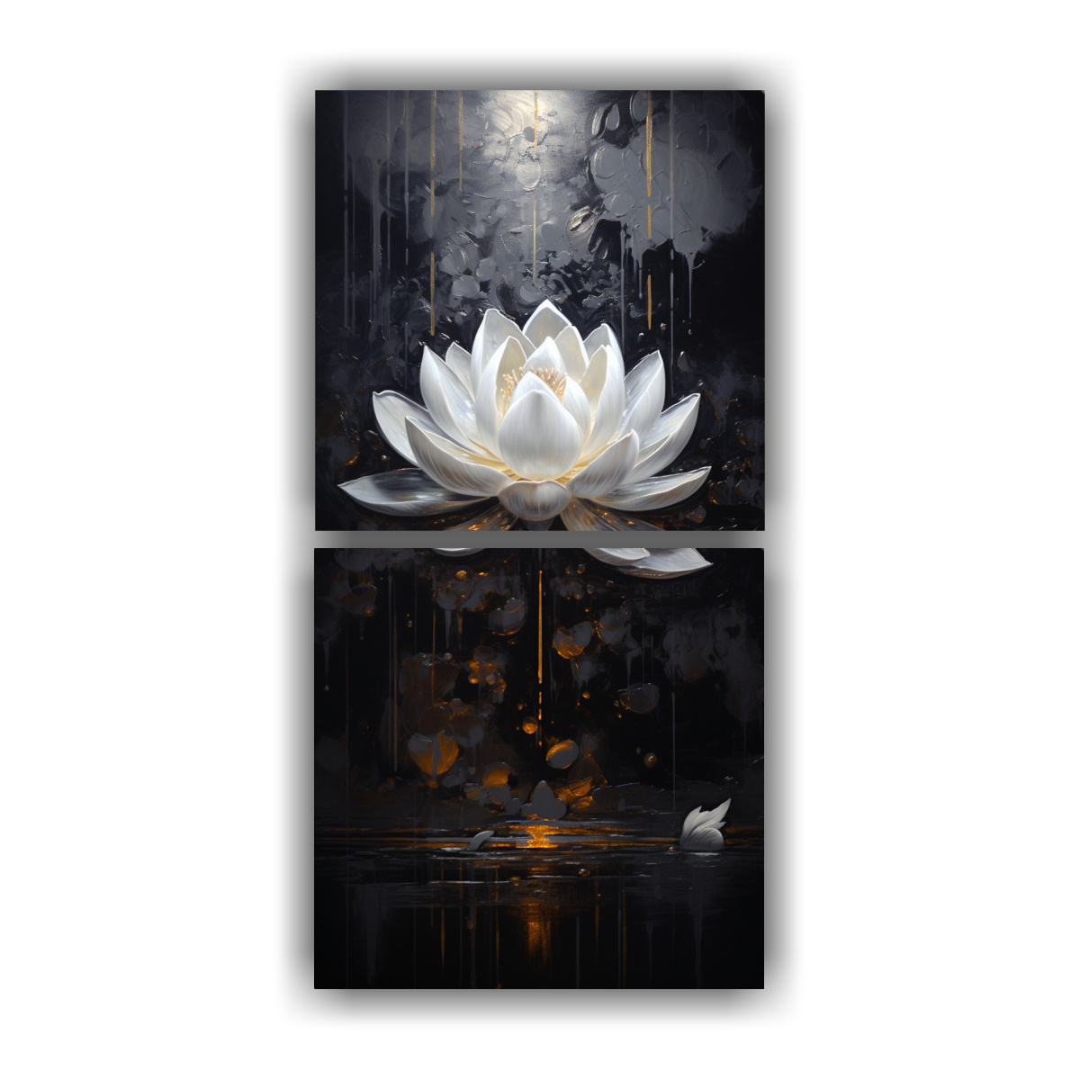 set-2-lienzos-de-tela-expresi-n-intenso-obra-de-arte-en-loto-negro-estilo-decorativo