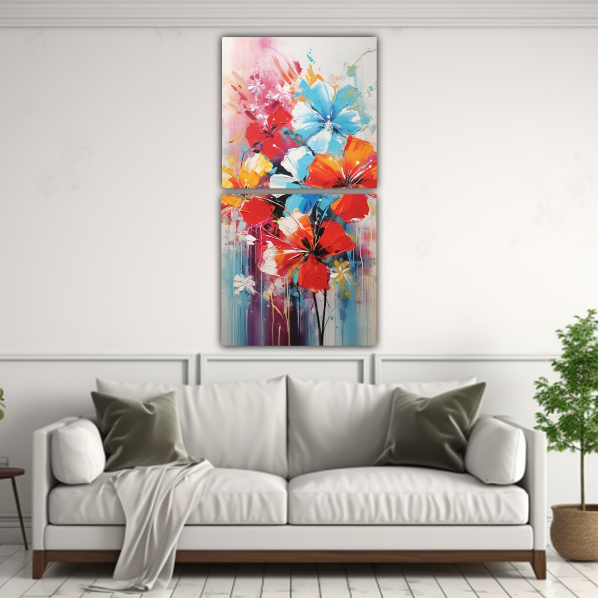 set-2-lienzos-de-tela-inspiraci-n-poca-florecimiento-colorido-1