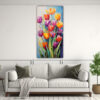 set-2-lienzos-de-tela-moderno-con-tulipanes-arco-ris-en-la-pintura-decorativa-1