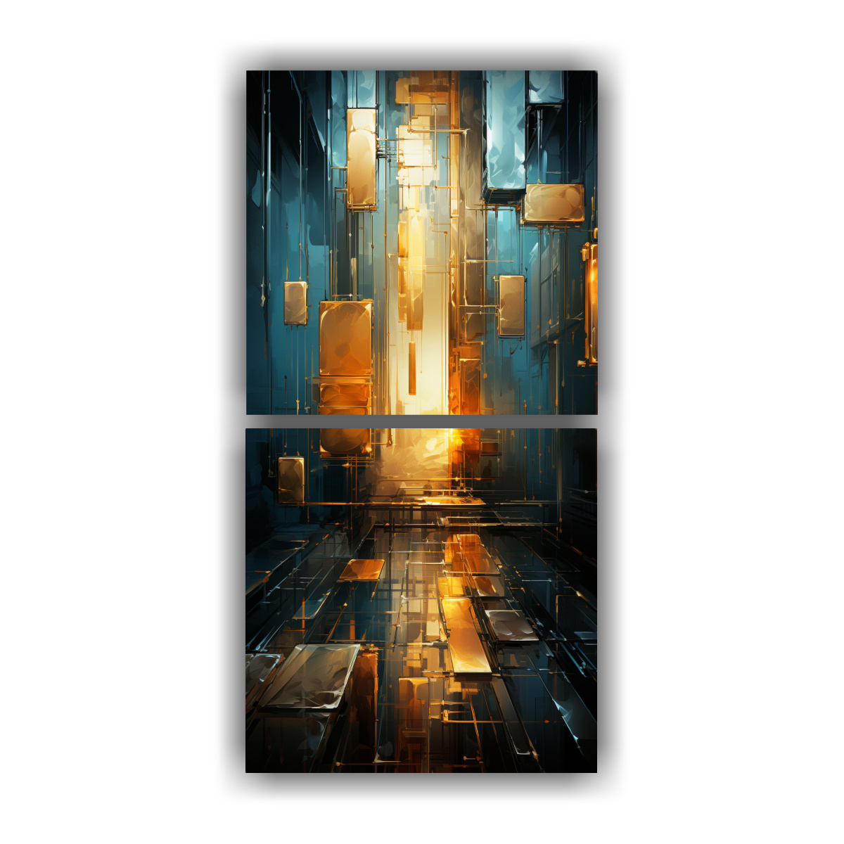 set-2-lienzos-forma-nica-pintura-abstracta-en-tonos-marrones-y-azules