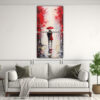 set-2-lienzos-tonos-clasico-pareja-de-amor-bajo-el-paraguas-rojo-pinturas-decorativas-en-lienzo-1