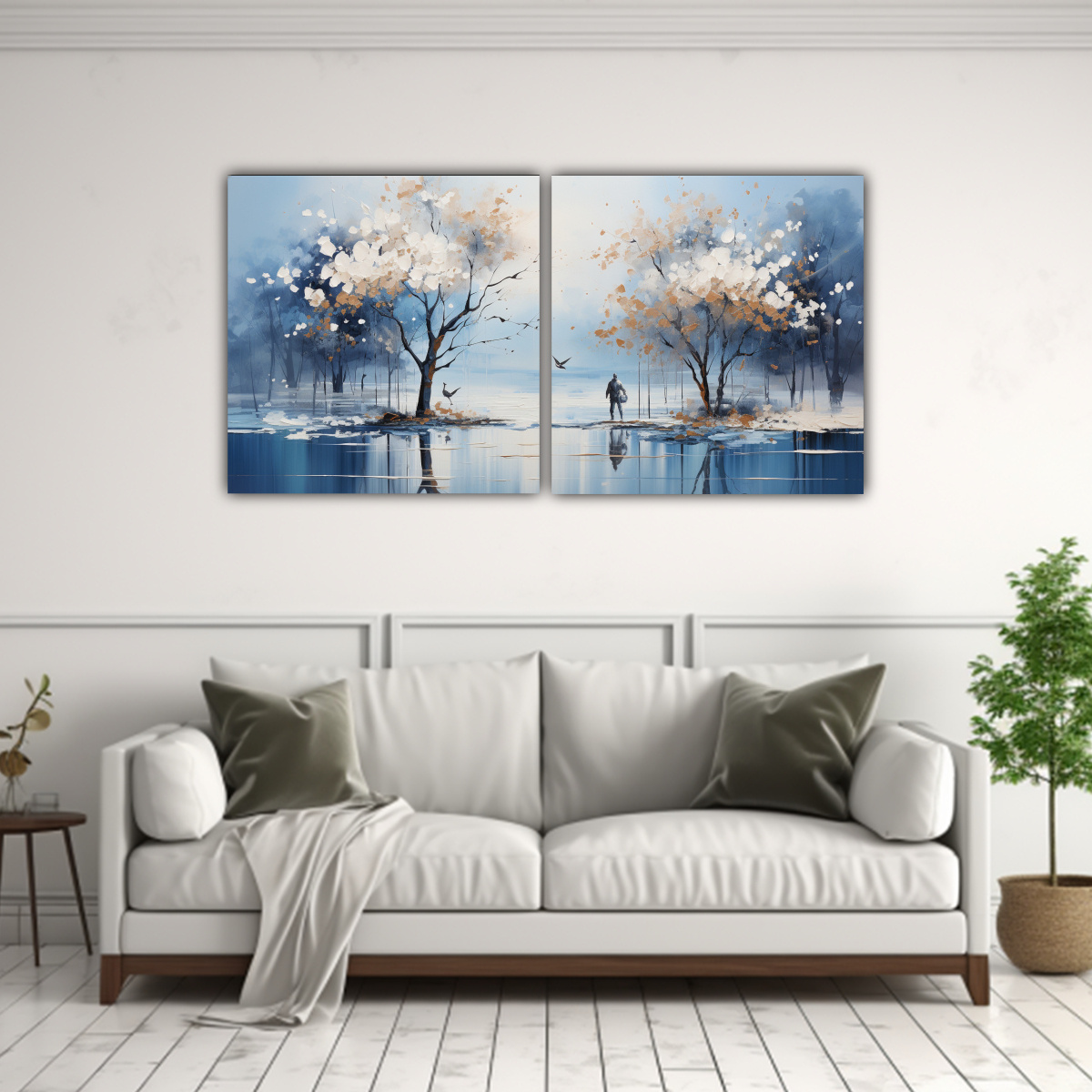 set-2-pinturas-acuarela-abstracta-nica-de-rboles-en-plata-y-blanco-para-decoraci-n-1