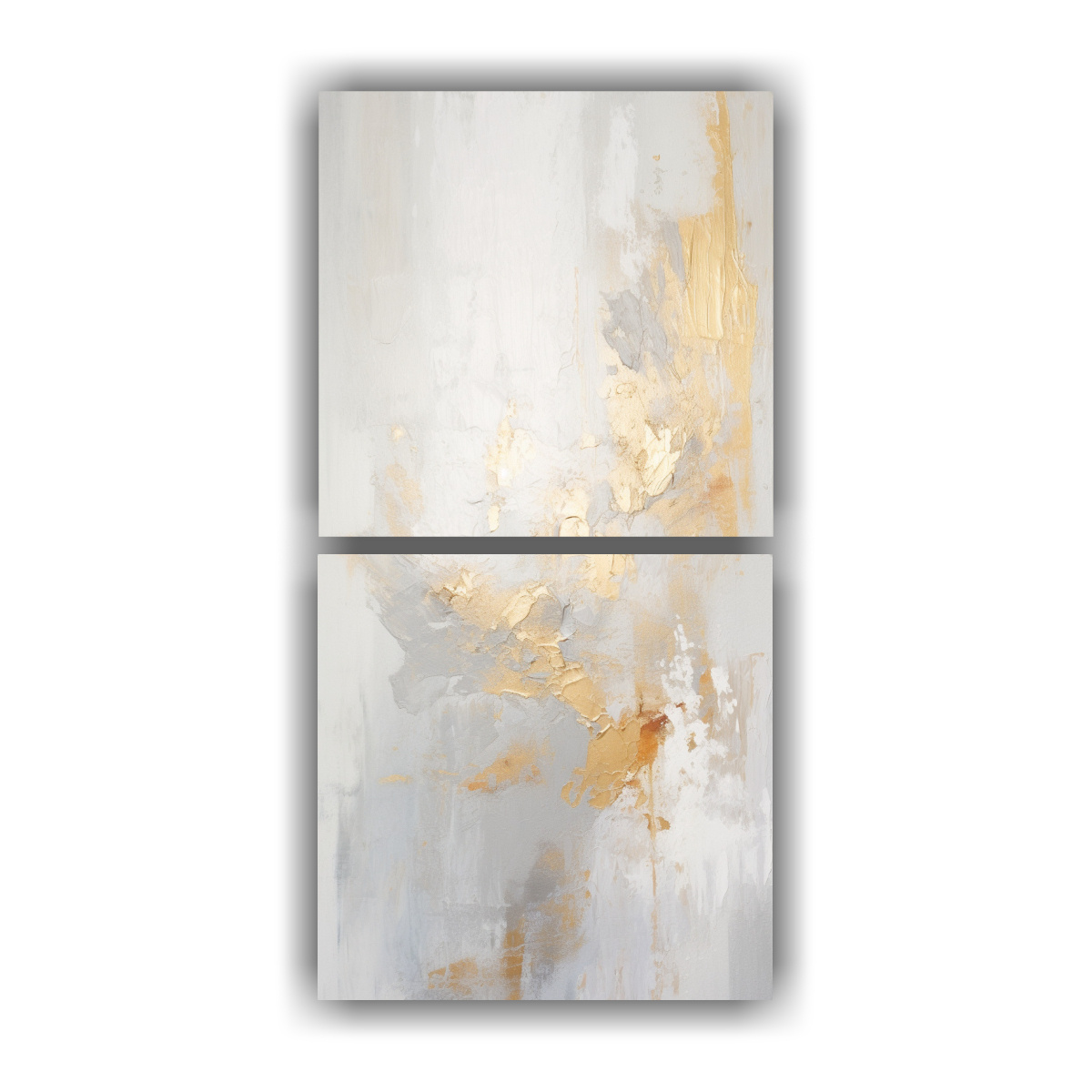 set-2-pinturas-decorativas-abstractas-en-fondo-blanco-con-salpicaduras-doradas