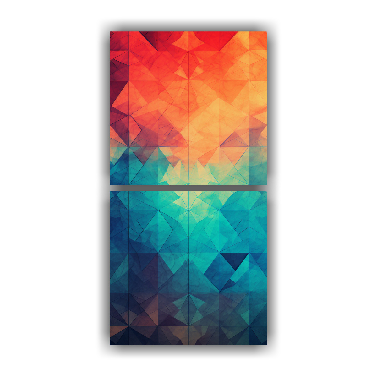 set-2-pinturas-sublimadas-en-tela-abstractas-armonia