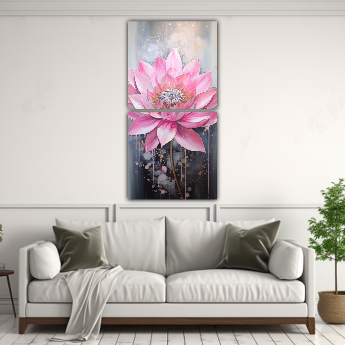 set-2-telas-pop-art-sublimadas-con-pintura-de-loto-rosa-en-bastidor-1