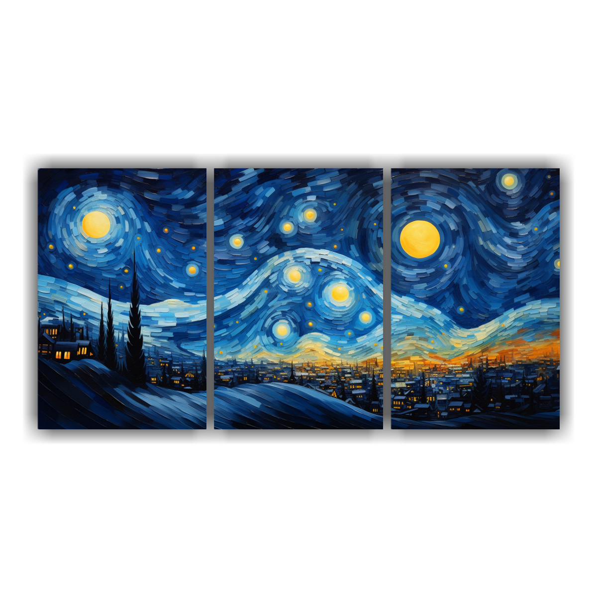 set-3-cuadros-abstractos-intensidad-nocturna-de-van-gogh