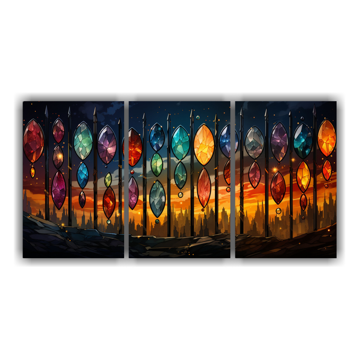 set-3-lienzos-abstracto-de-piedra-colores-vivos-gama-de-colores