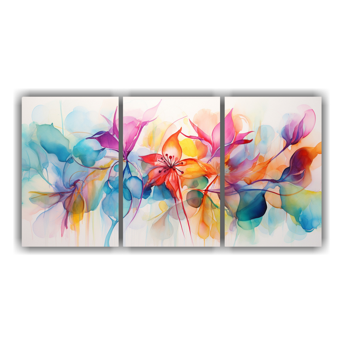 set-3-lienzos-de-tela-abstracto-floral-representaci-n-original