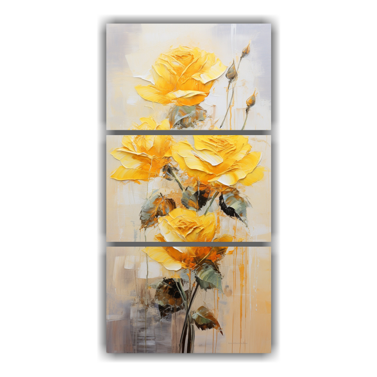set-3-lienzos-de-tela-hermoso-juveniles-con-rosas-amarillas