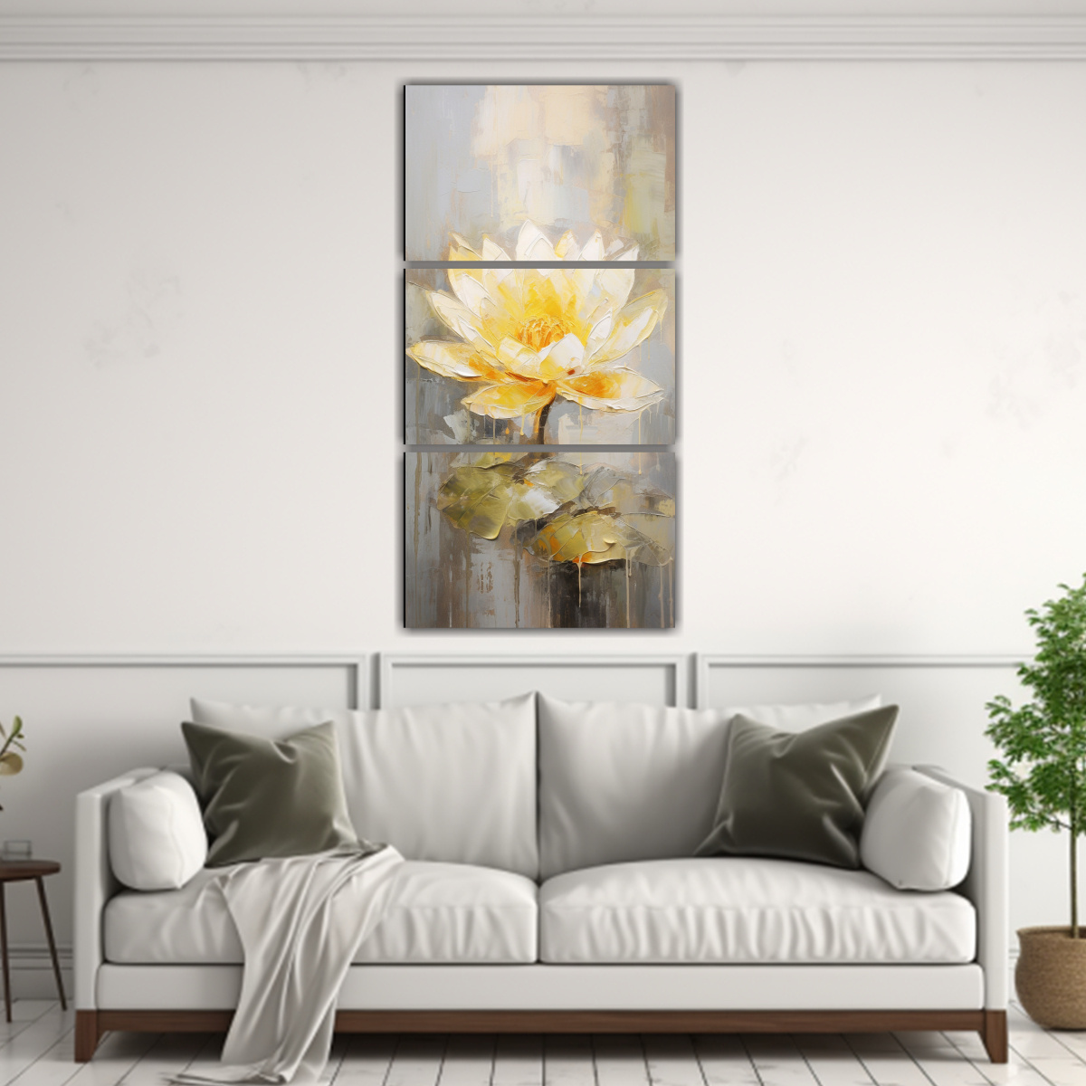 set-3-lienzos-movimiento-esquema-de-loto-amarillo-pintura-en-lienzo-estilo-decorativo-1