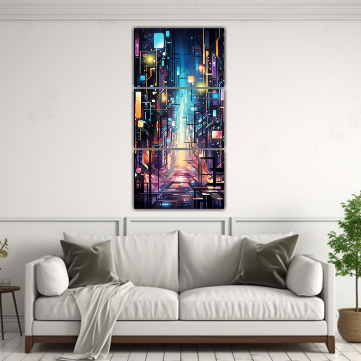 set-3-telas-arte-abstracto-ciudad-cibern-tica-en-bastidor-moderno-1