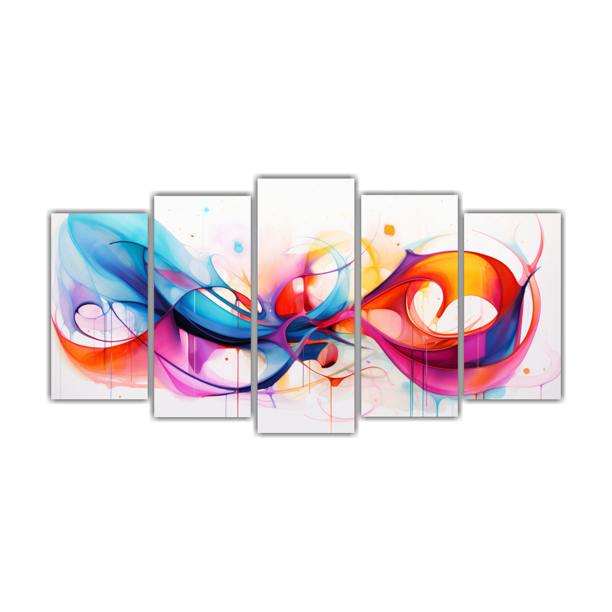 set-5-cuadros-espectacular-regalo-inspirados-en-la-espontaneidad-de-la-composici-n-abstracta
