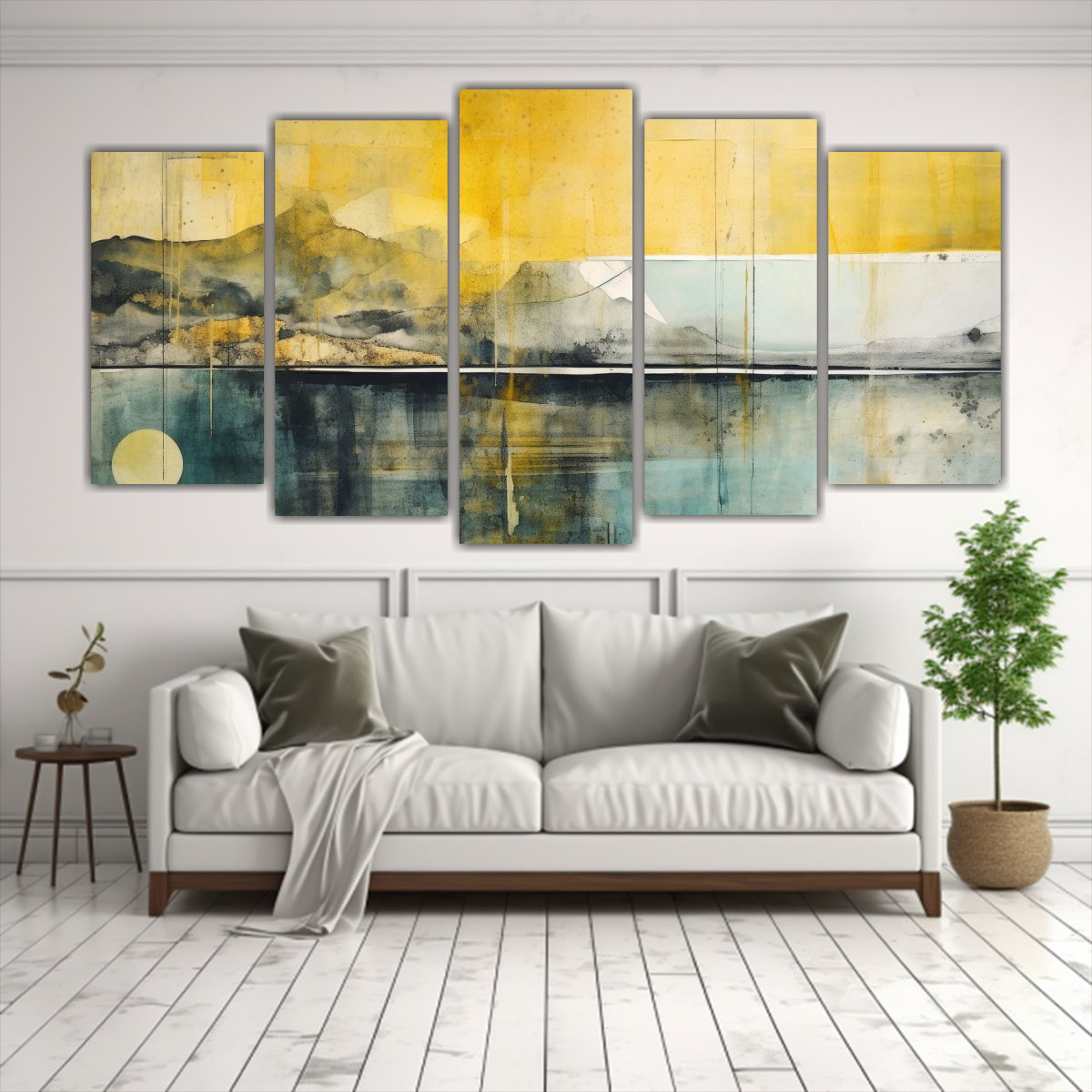 set-5-lienzos-de-tela-finas-lineas-resistente-pintura-con-acuarela-amarillo-verde-azulado-y-plateado-1