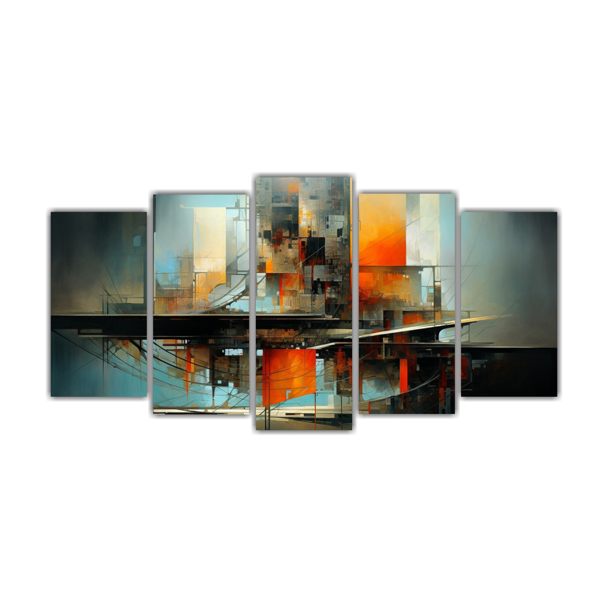 set-5-lienzos-decoraci-n-tem-tica-abstracta-fusi-n-de-emociones-y-arquitectura