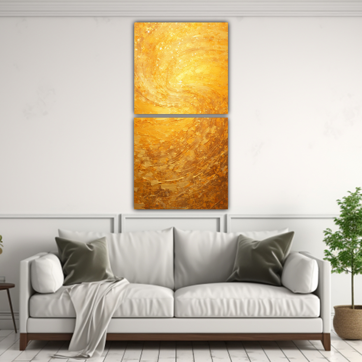 set-de-2-telas-en-bastidor-conceptual-armon-a-crom-tica-estilo-puntillismo-luminoso-hecho-de-l-quido-1