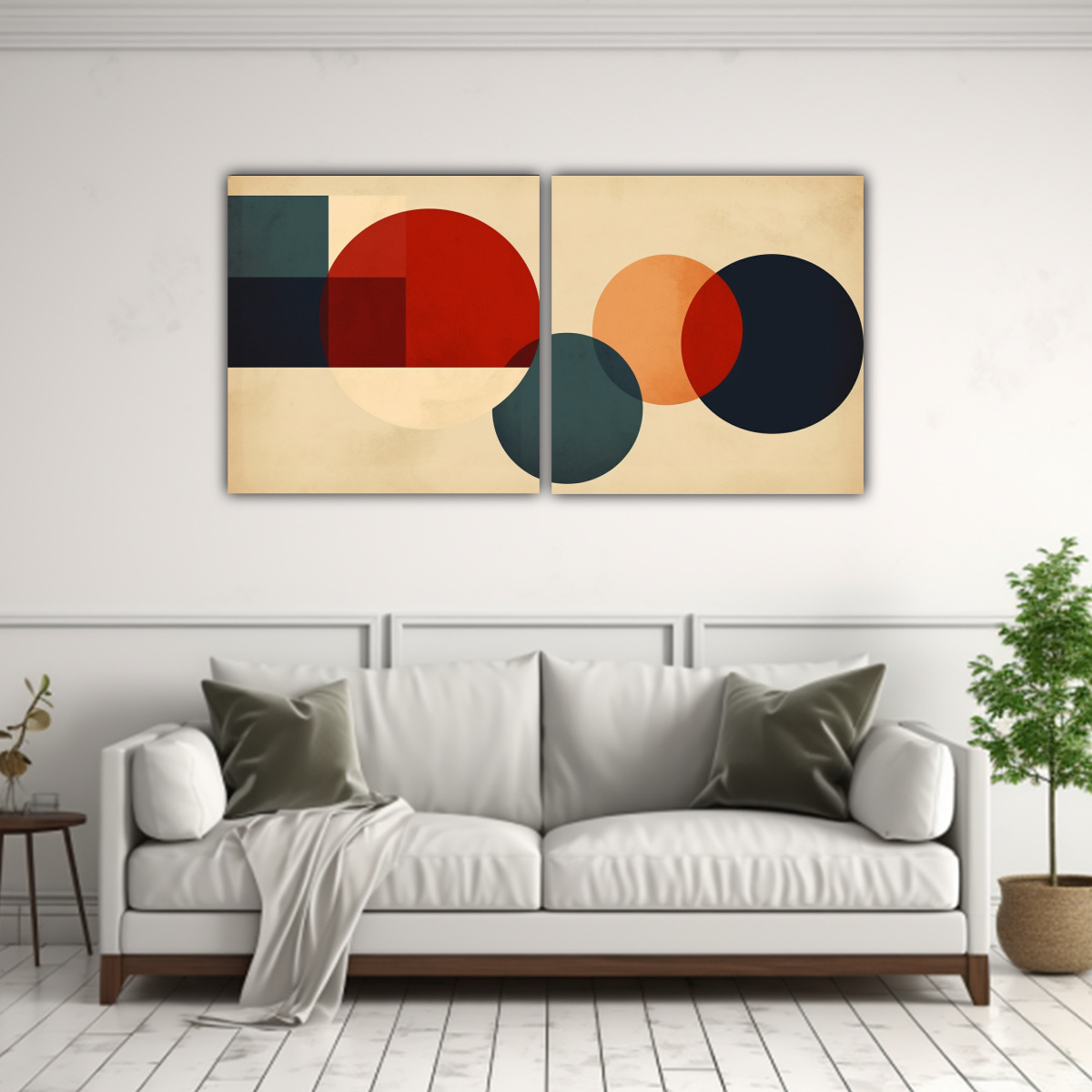 set-de-2-telas-en-bastidor-movimiento-colorido-arte-abstracto-retro-20x20-2