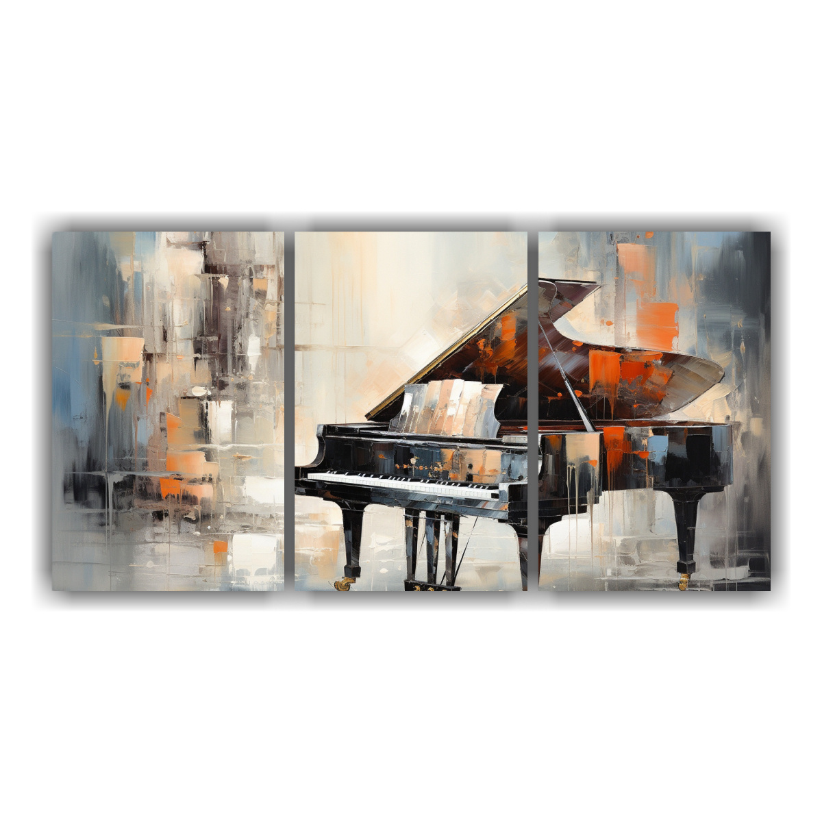 set-de-3-telas-en-bastidor-tema-personalidad-canaliza-las-armoniosas-melod-as-de-la-m-sica-en-pinturas-decorativas