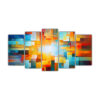 set-de-5-lienzos-acuarela-regalo-abstracto-multicolor-compuesto-de-varias-pinturas-decorativas