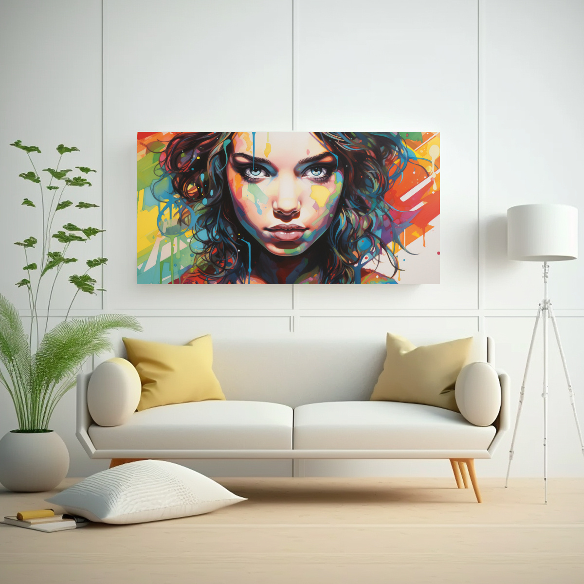 tela-en-bastidor-dise-o-motivo-de-una-chica-comiendo-pintura-colorida-1