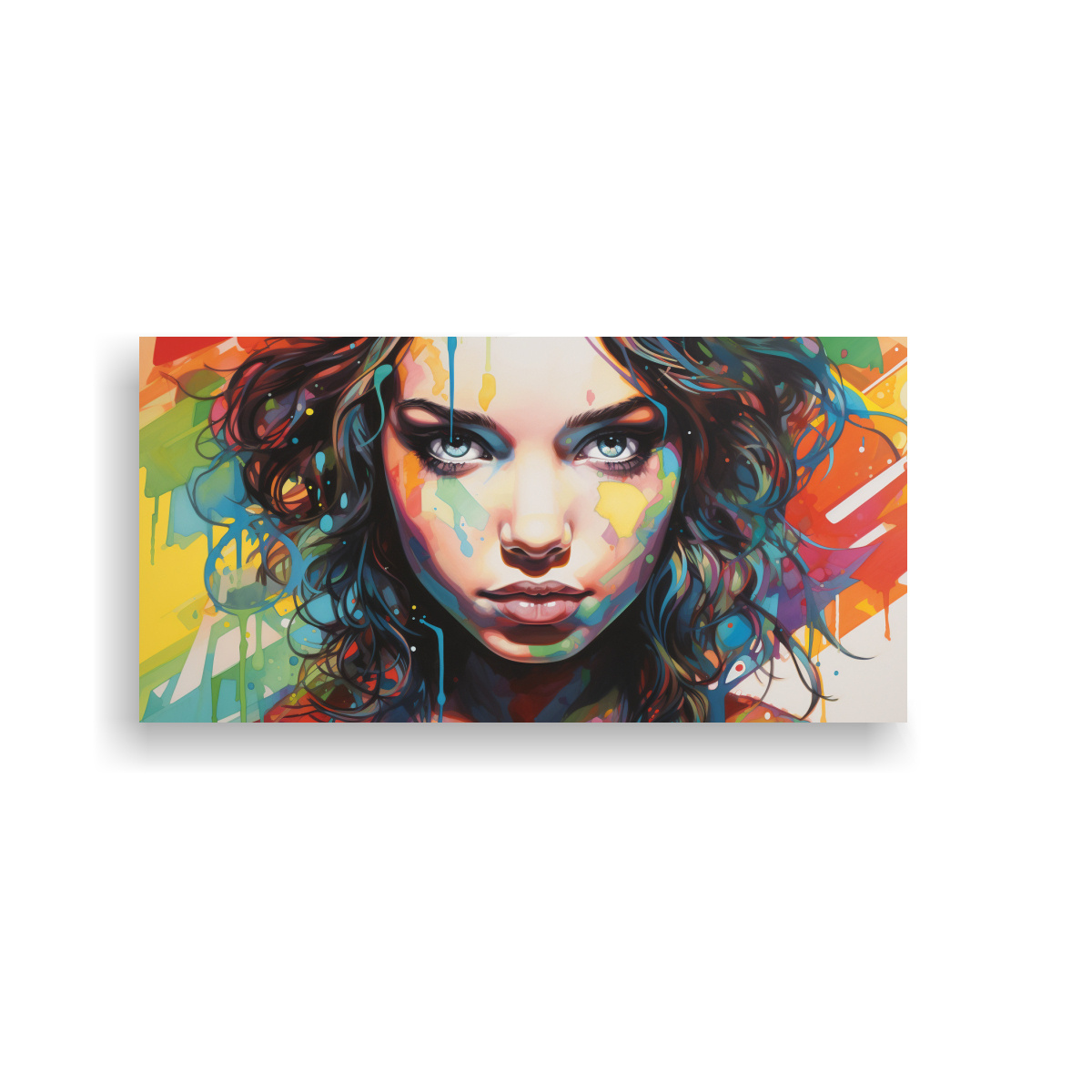 tela-en-bastidor-dise-o-motivo-de-una-chica-comiendo-pintura-colorida