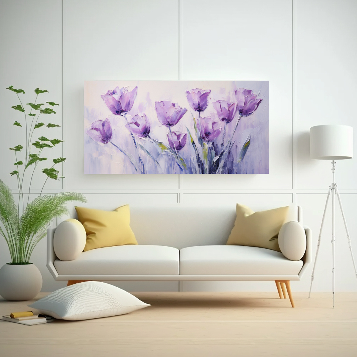 tela-en-bastidor-imagen-de-bonito-tulipanes-morados-en-lienzo-al-estilo-de-pinturas-decorativas-1