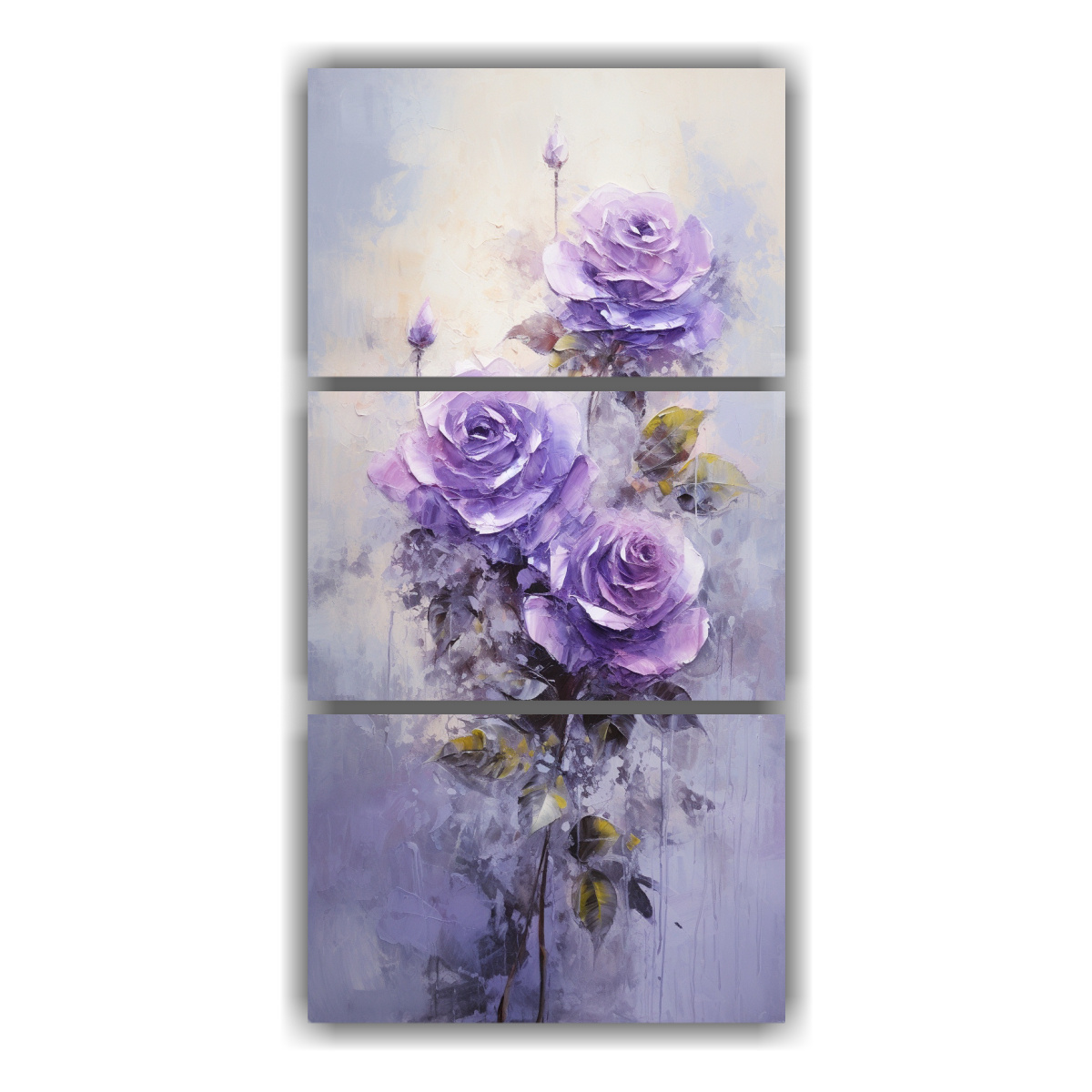 tr-o-de-composiciones-inspiradas-en-rosas-p-rpuras-en-lienzo-al-estilo-de