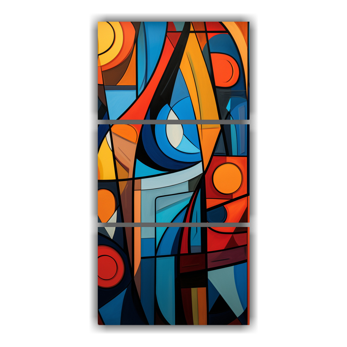 tr-ptico-expresion-nico-arte-abstracto-inspirado-en-el-movimiento-cubista