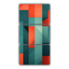 tres-artes-expresion-intenso-pintura-abstracta-en-coral-y-teal-geom-trica