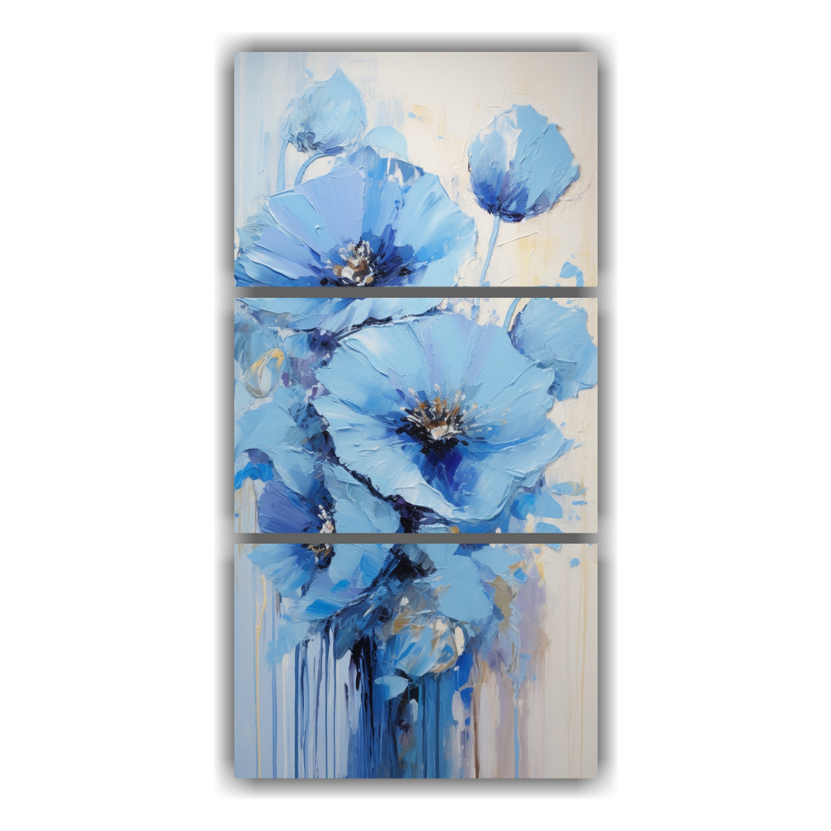 tres-artes-pintura-original-de-amapolas-azules-en-lienzo-estilo-poppies