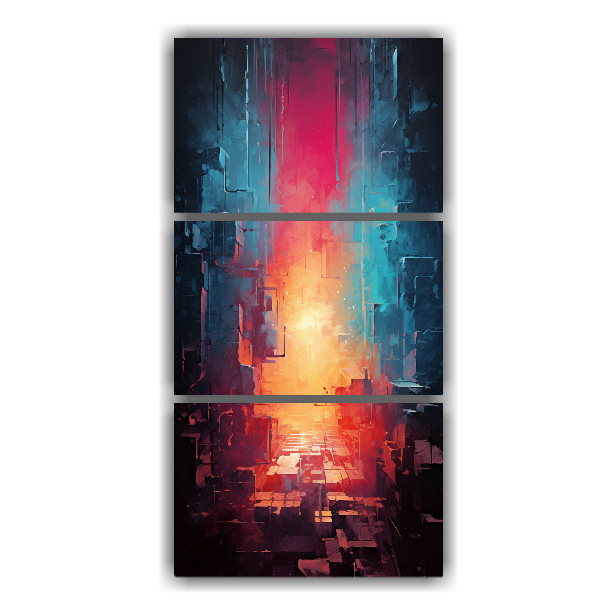 tres-composiciones-imagen-creatividad-abstracto-pintura-videojuego-bellas-colores-para-decoraci-n-pinturas