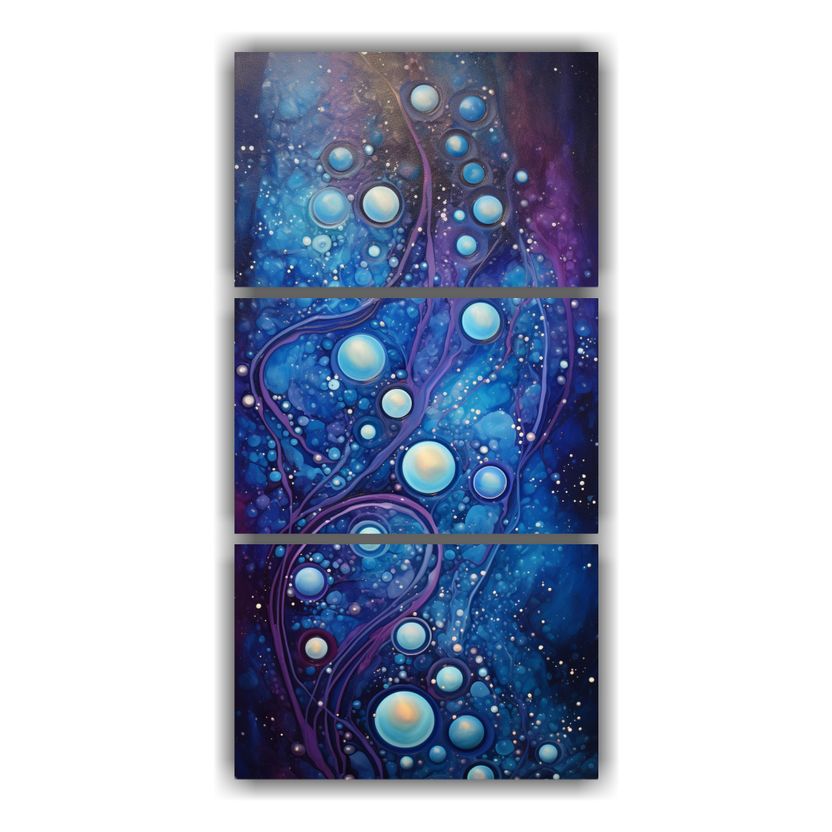 tres-cuadros-movimiento-arte-grafico-celestial-azul
