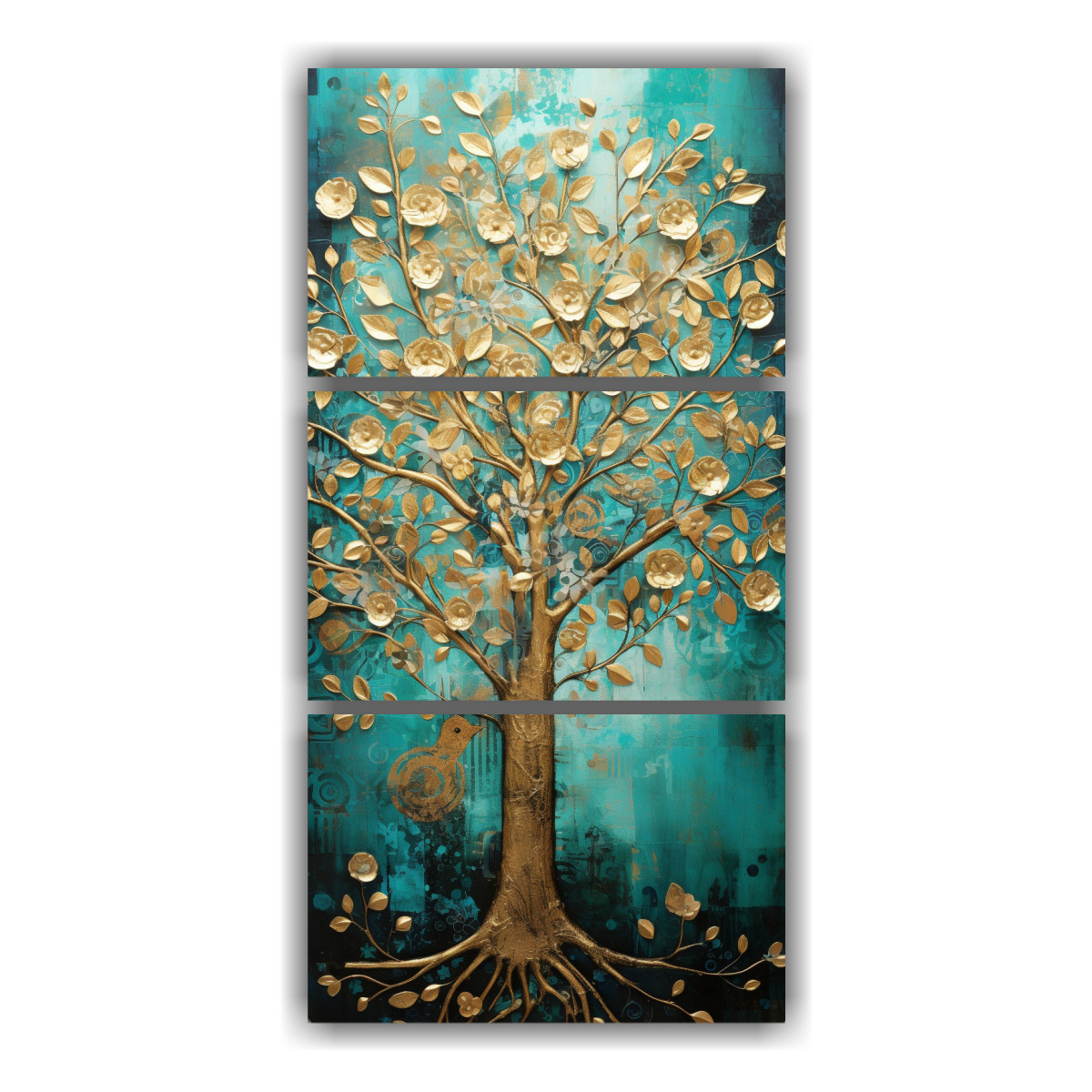 tres-lienzos-abstracci-n-visual-rbol-turquesa-y-oro-