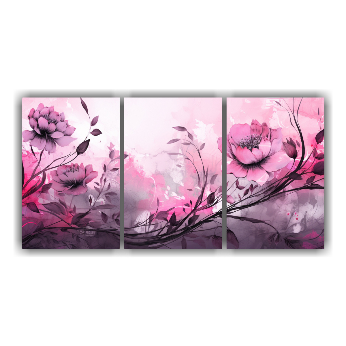 tres-lienzos-de-tela-abstractos-atmosfera-neonoir