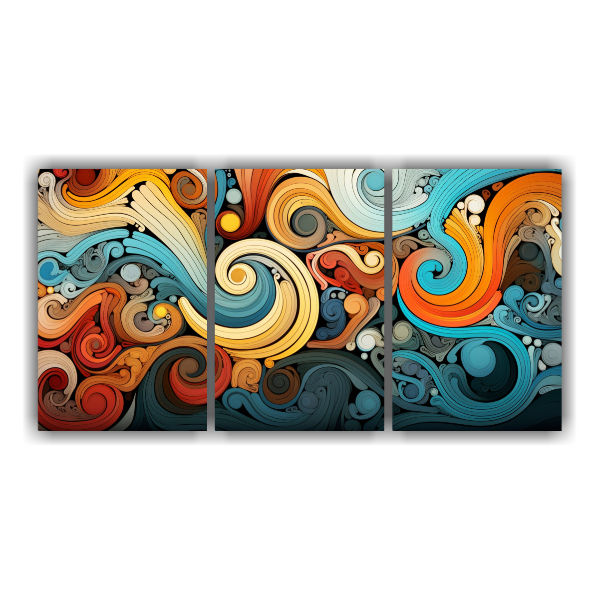 tres-lienzos-de-tela-conceptual-llamativo-patrones-complejos-abstractos