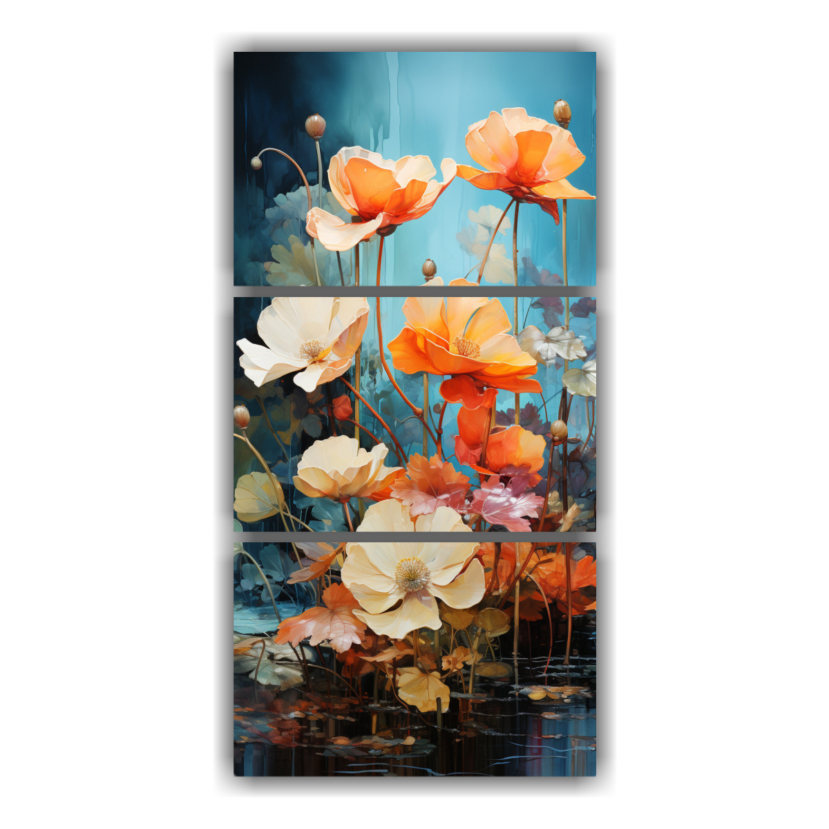 tres-lienzos-verticales-bold-brushwork-expresivo