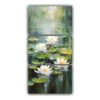 tres-telas-en-bastidor-moderno-reflejo-de-nen-fares-blancos-en-el-jard-n-por-marieka