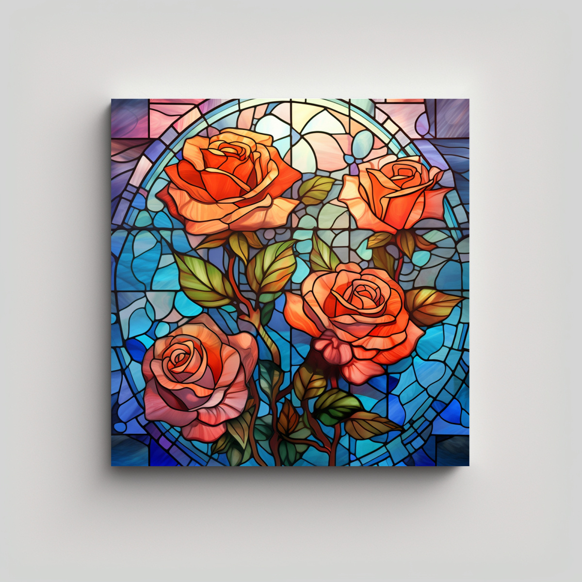 vidrieras-coloridas-rosas-flores-estilo-escultura-tela-sublimada-lienzo