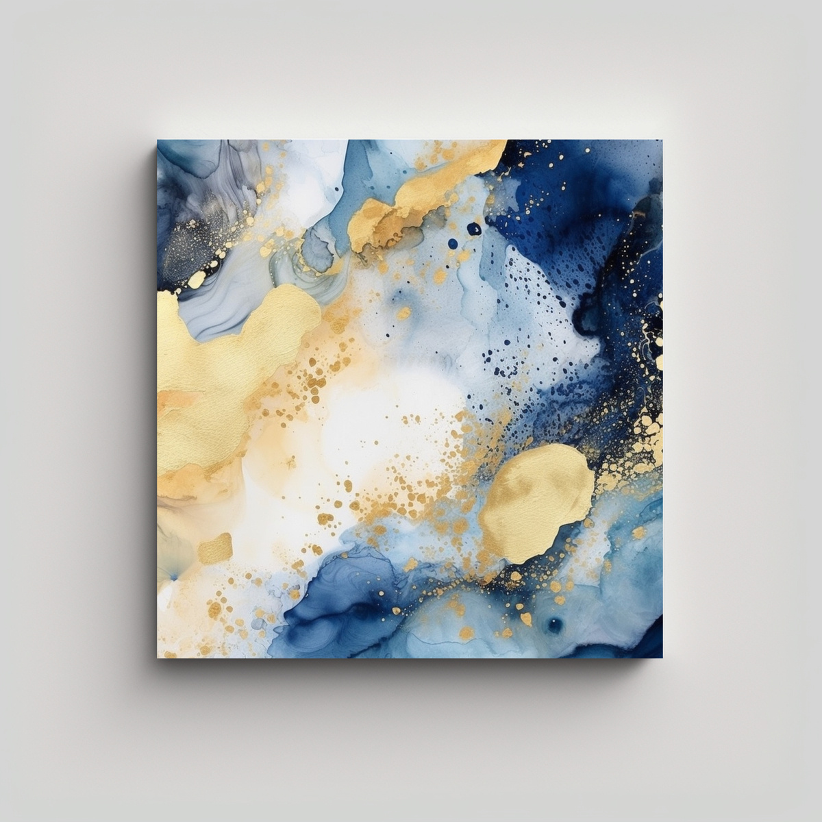 1-cuadro-cuadrado-adorable-azul-y-dorado-con-vetas-doradas-fondo-de-acuarela-abstracto