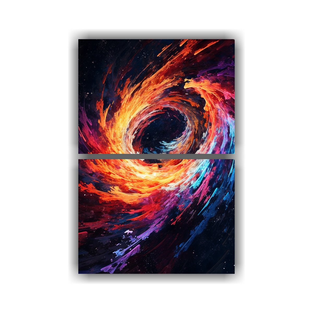 2-telas-en-bastidor-tonos-interiores-pinturas-decorativas-espiral-de-pintura-l-quida-ne-n-de-alta-con