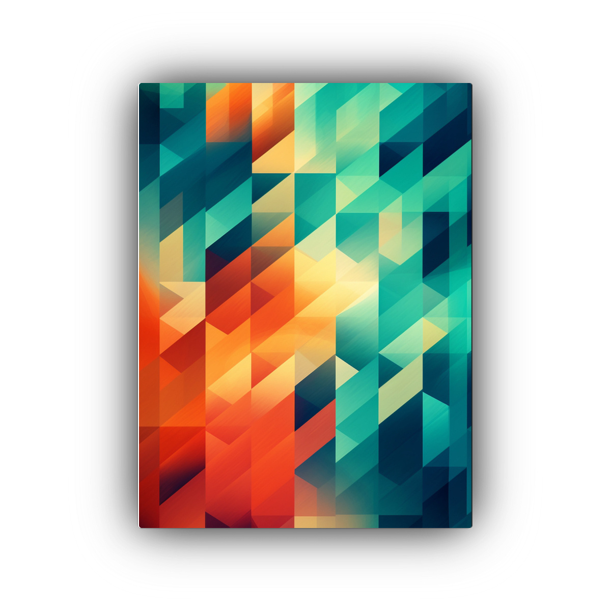 arte-de-pared-abstracto-geom-trico-l-neas-finas