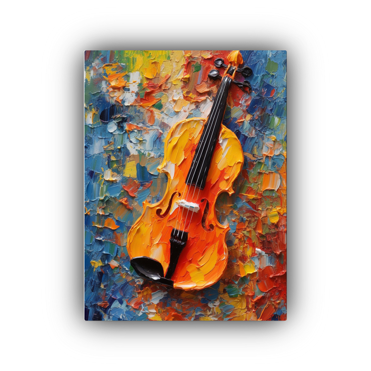 arte-de-pared-inspiraci-n-artesanal-pintura-de-viol-n-en-lienzo-con-t-cnica-gruesa-de-impasto