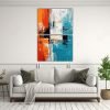arte-de-pared-m-gico-azul-naranja-blanco-set-2-1