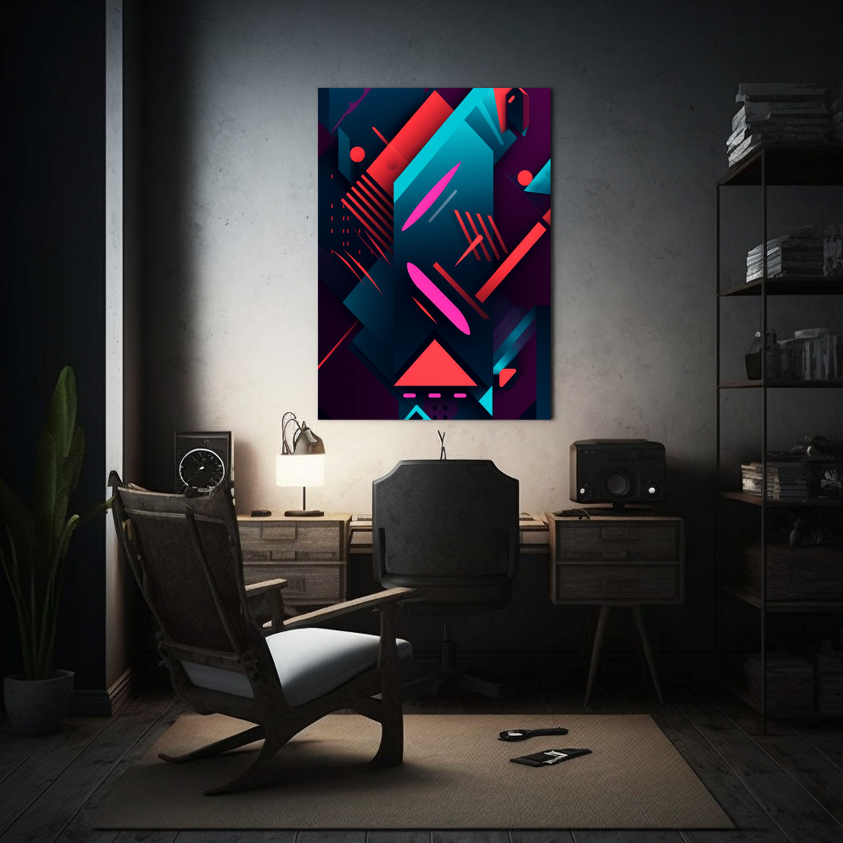 arte-impreso-exuberantes-papel-pintado-m-vil-contempor-neo-con-patr-n-llamativo-1